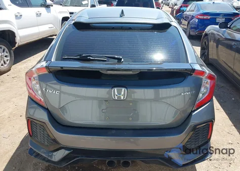 2018 Honda Civic Sport из США, поврежденный, VIN SHHFK7H4XJU231834